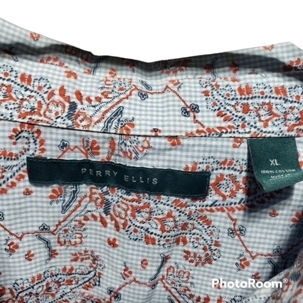 Perry Ellis button up - Picture 4 of 5
